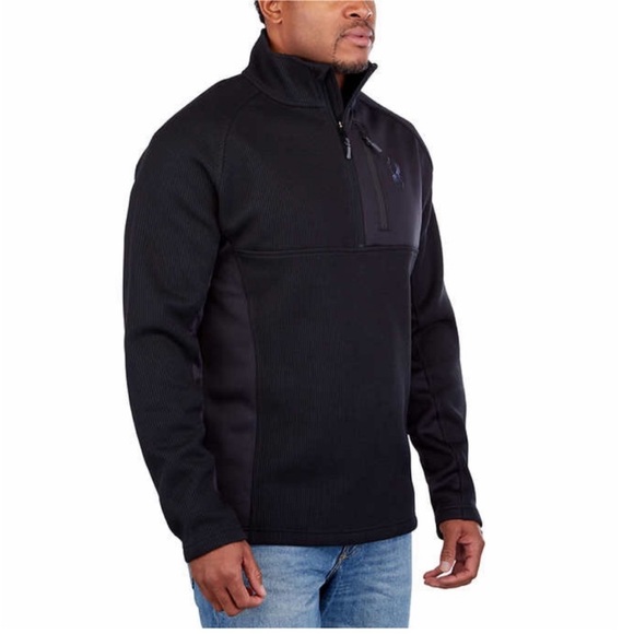 Spyder Men’s Bandit Half Zip Fleece Pullover Jacket XL - Picture 10 of 15